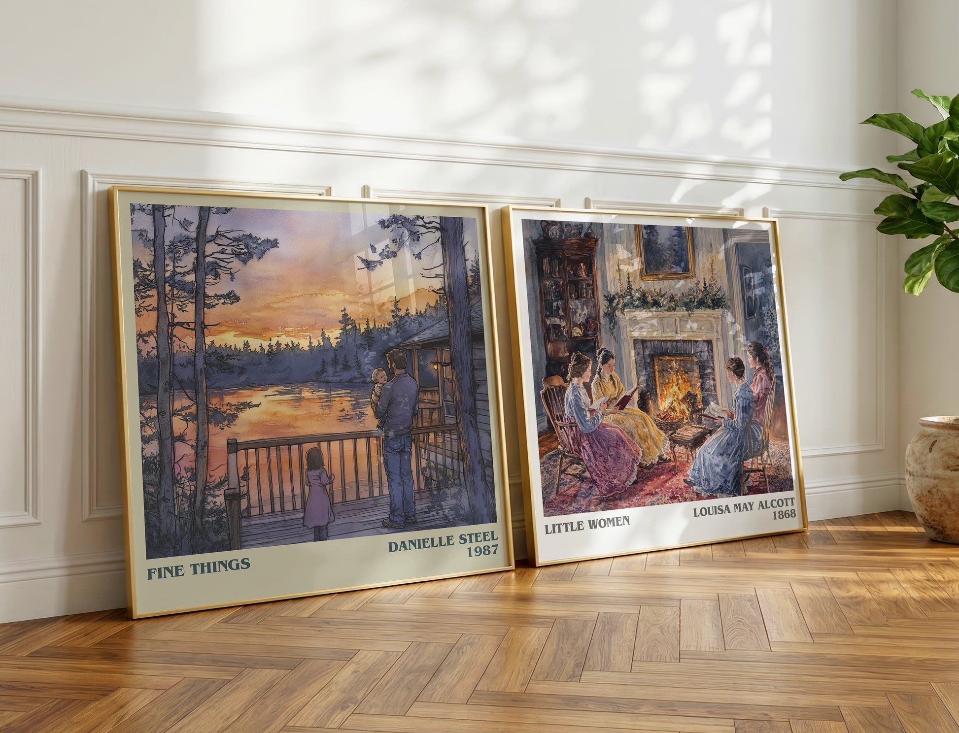 Fine Things book poster packaging – museum-quality print rolled in protective tube