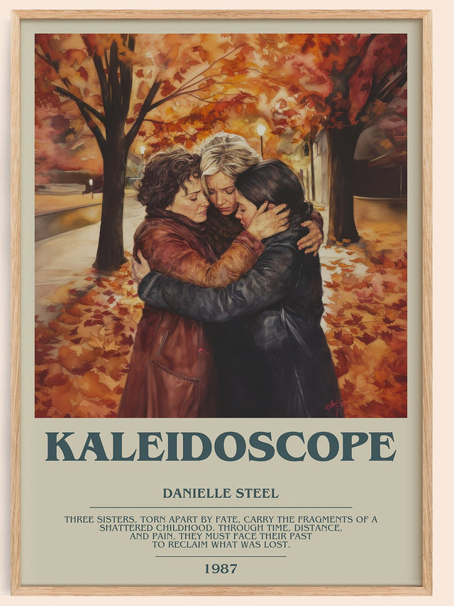 Kaleidoscope Bookish Wall Art by Danielle Steel