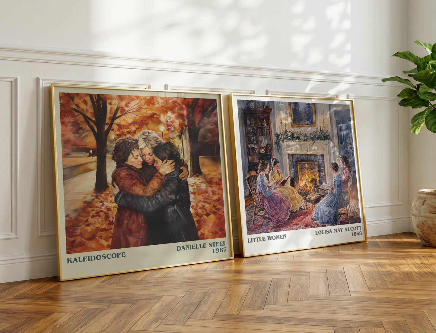 Kaleidoscope book poster packaging – museum-quality print rolled in protective tube