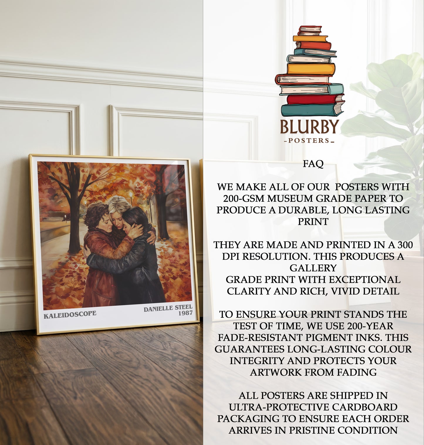 Kaleidoscope Literary Art Print by Danielle Steel