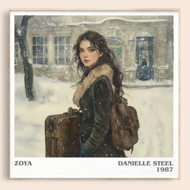 Zoya Literary Art Print by Danielle Steel
