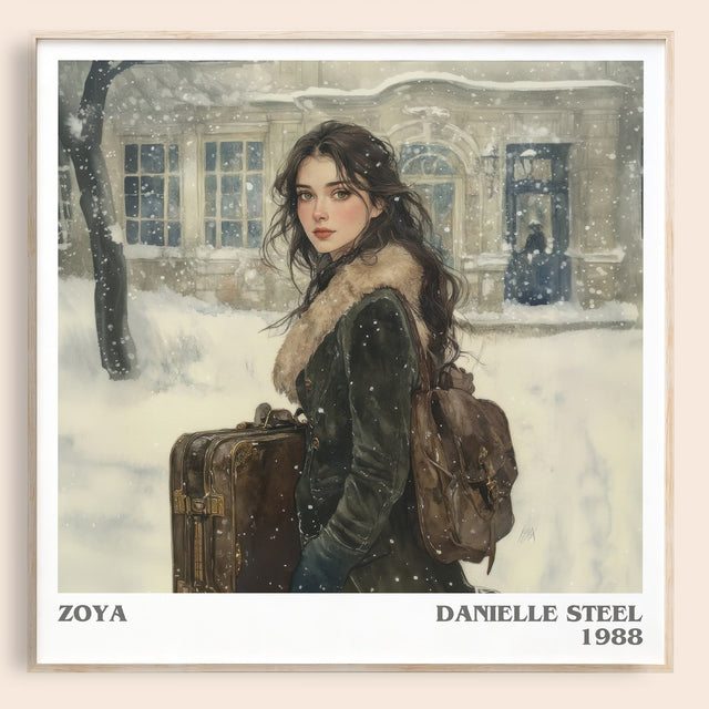 Zoya Literary Art Print by Danielle Steel
