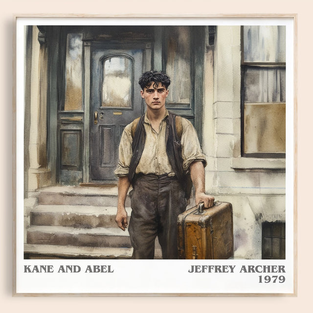 Kane and Abel Literary Art Print by Jeffrey Archer