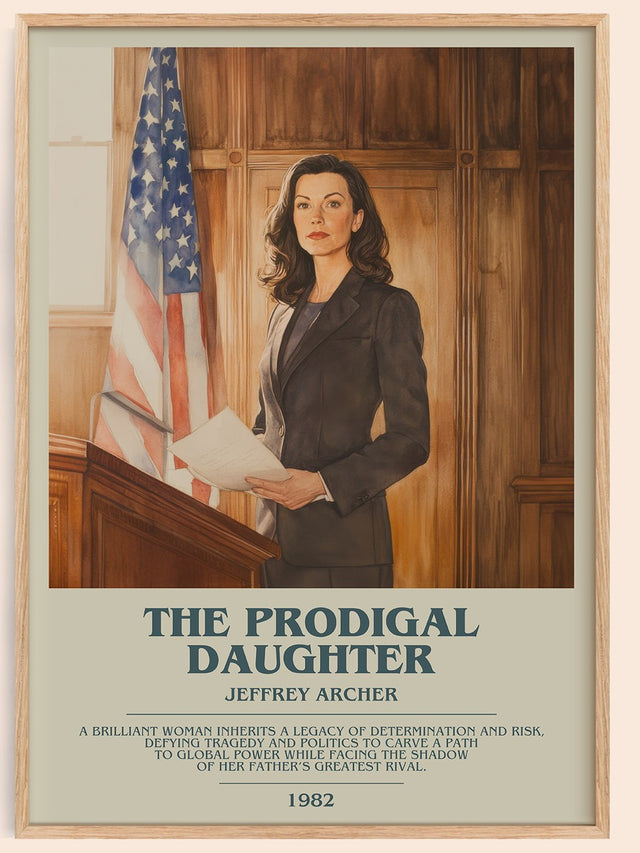 The Prodigal Daughter Bookish Wall Art by Jeffrey Archer