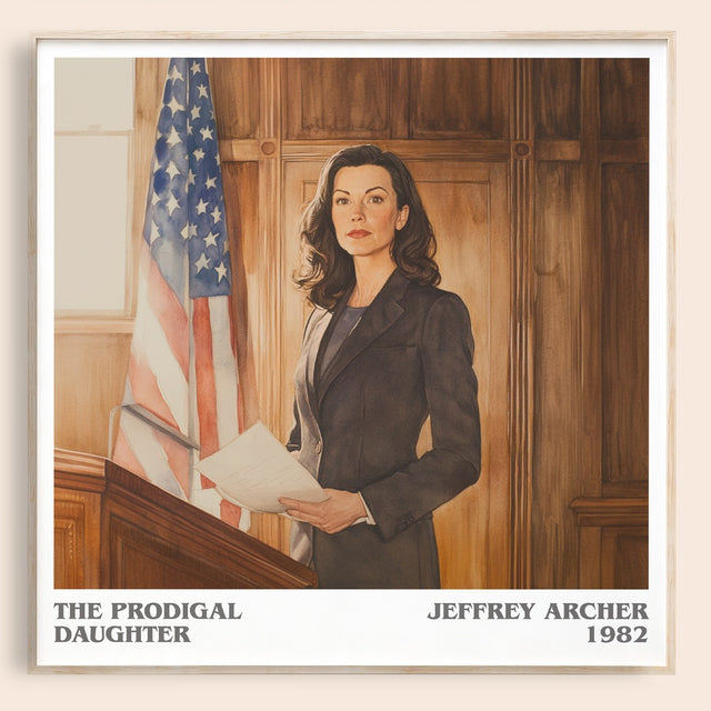 The Prodigal Daughter Literary Art Print by Jeffrey Archer