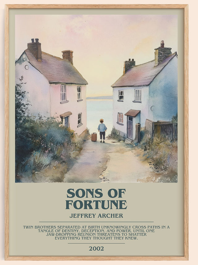 Sons of Fortune Bookish Wall Art by Jeffrey Archer