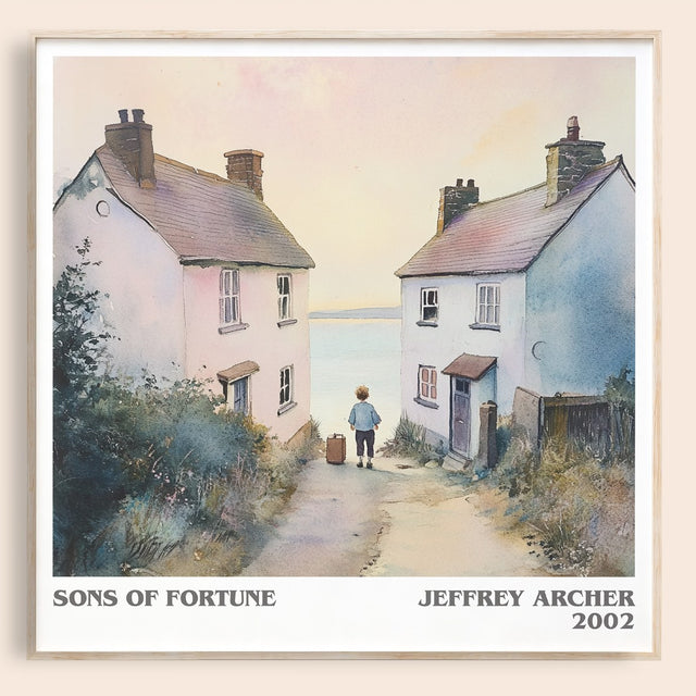 Sons of Fortune Literary Art Print by Jeffrey Archer