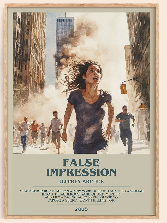 False Impression Bookish Wall Art by Jeffrey Archer