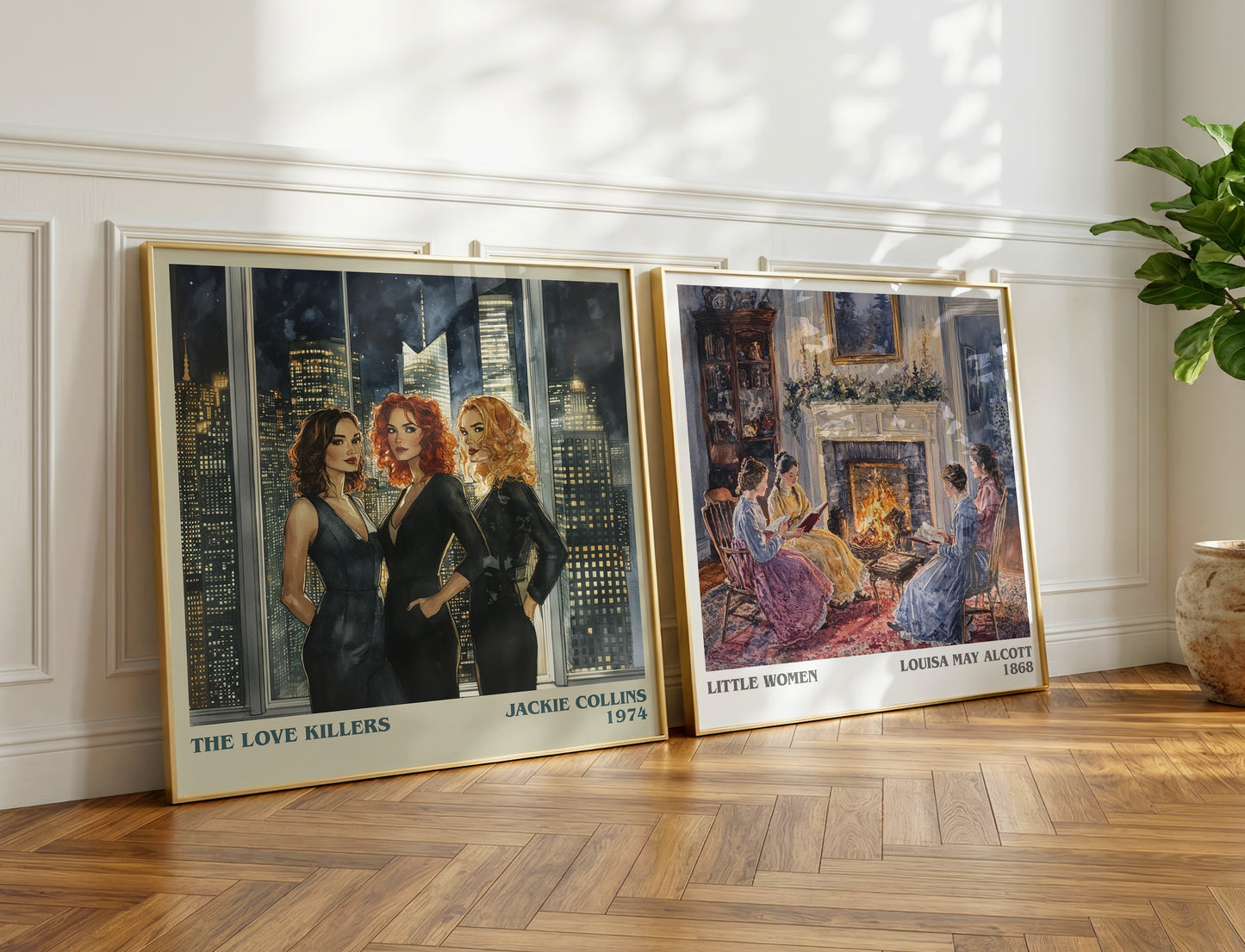 The Love Killers book poster packaging – museum-quality print rolled in protective tube