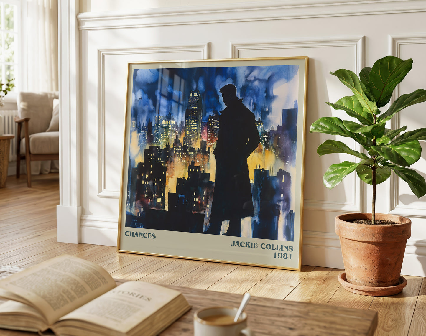 Chances literary poster paired in gallery wall – literary art prints