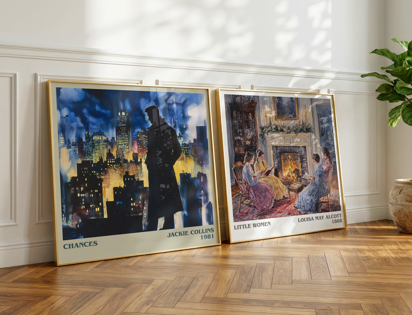 Chances book poster packaging – museum-quality print rolled in protective tube