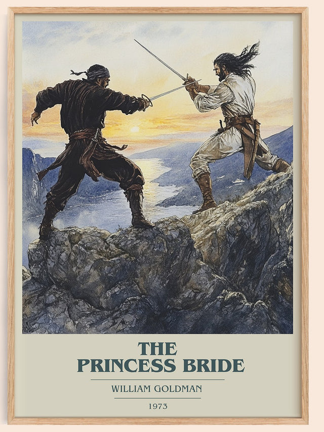 The Princess Bride Book Cover Poster by William Goldman