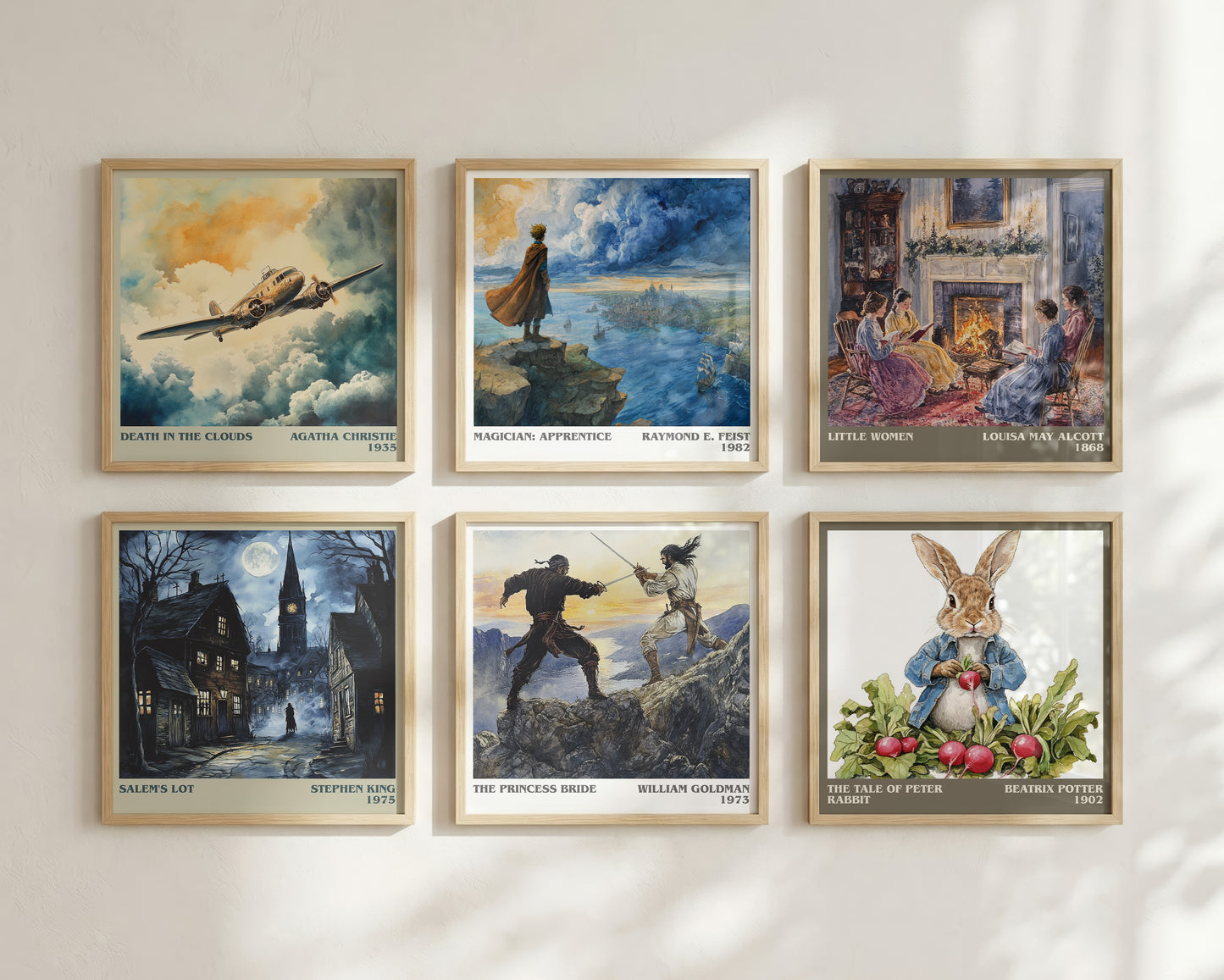 The Princess Bride literary book poster framed on wall – adventure wall art