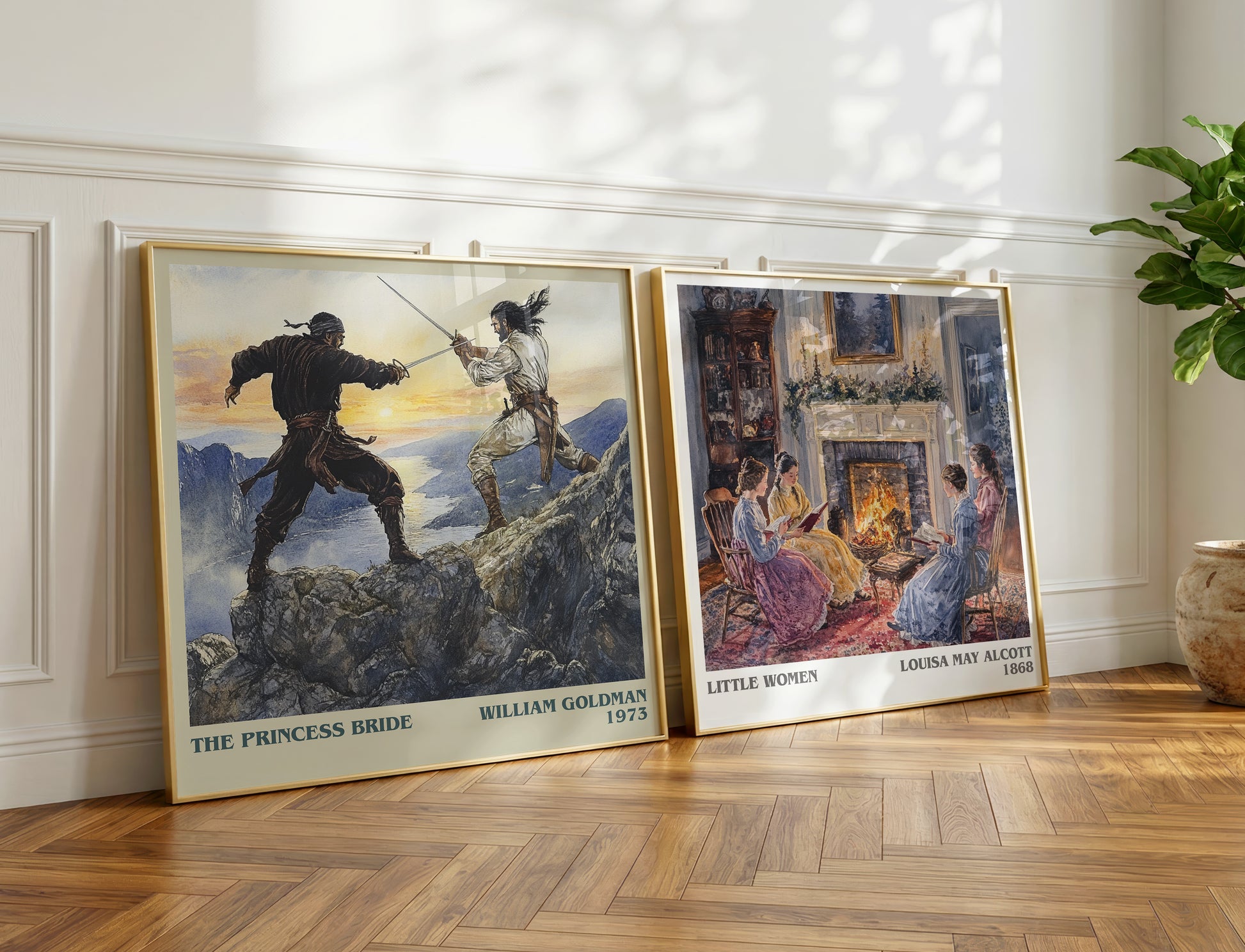 The Princess Bride book poster packaging – museum-quality print rolled in protective tube