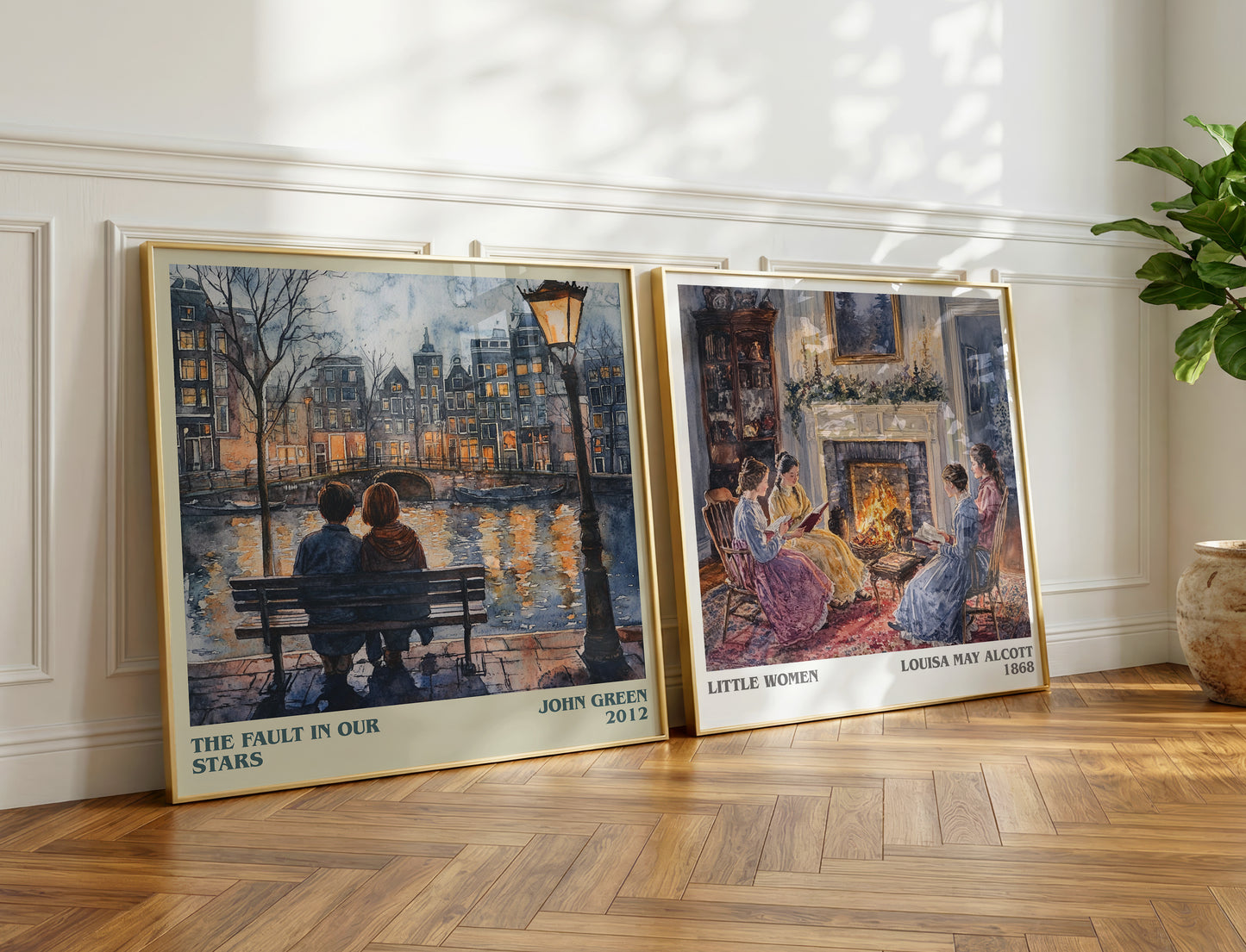 The Fault in Our Stars book poster packaging – museum-quality print rolled in protective tube