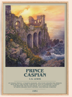 Prince Caspian Bookish Wall Art by C.S. Lewis