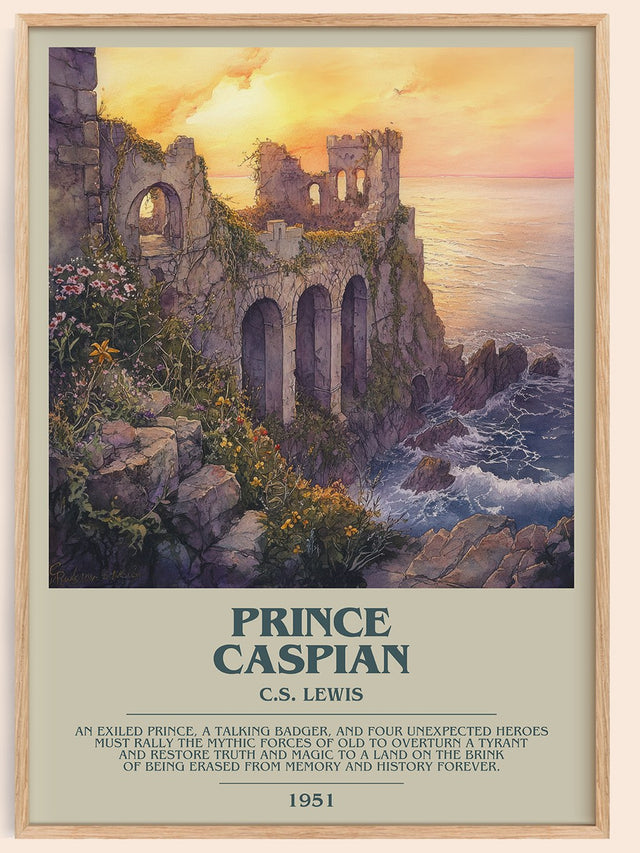 Prince Caspian Bookish Wall Art by C.S. Lewis
