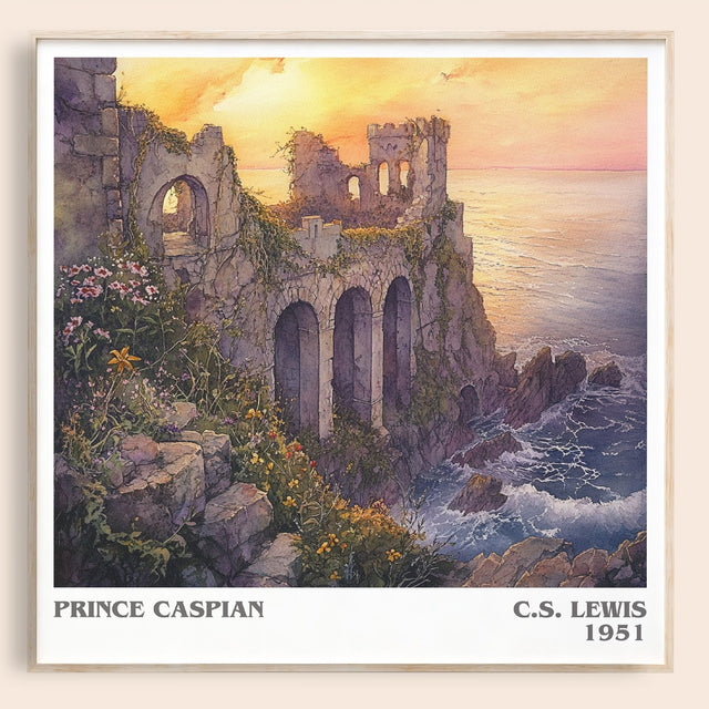 Prince Caspian Literary Art Print by C.S. Lewis
