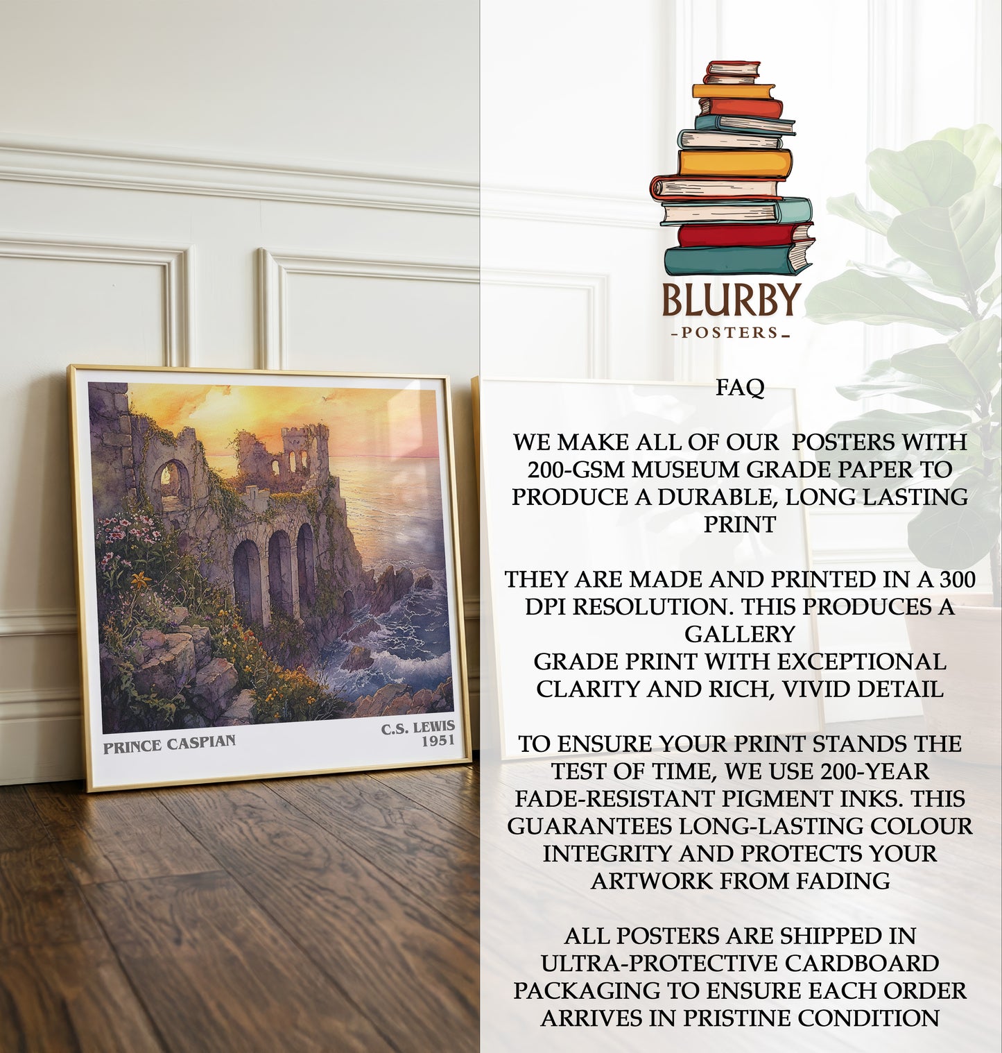 Prince Caspian Literary Art Print by C.S. Lewis