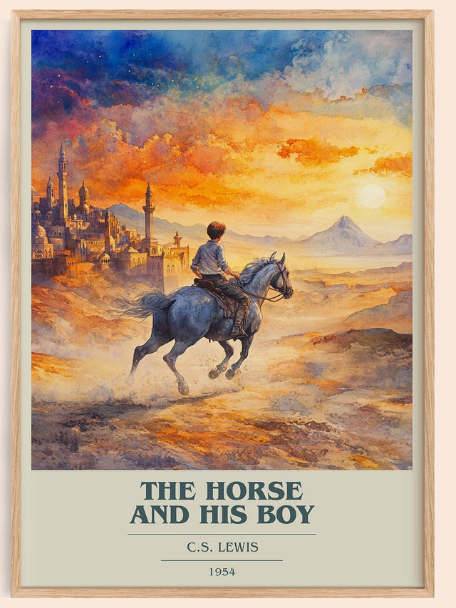 The Horse and his Boy Book Cover Poster by C. S. Lewis