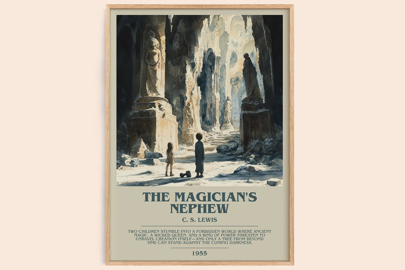 The Magician's Nephew Bookish Wall Art by C. S. Lewis (Modern style)