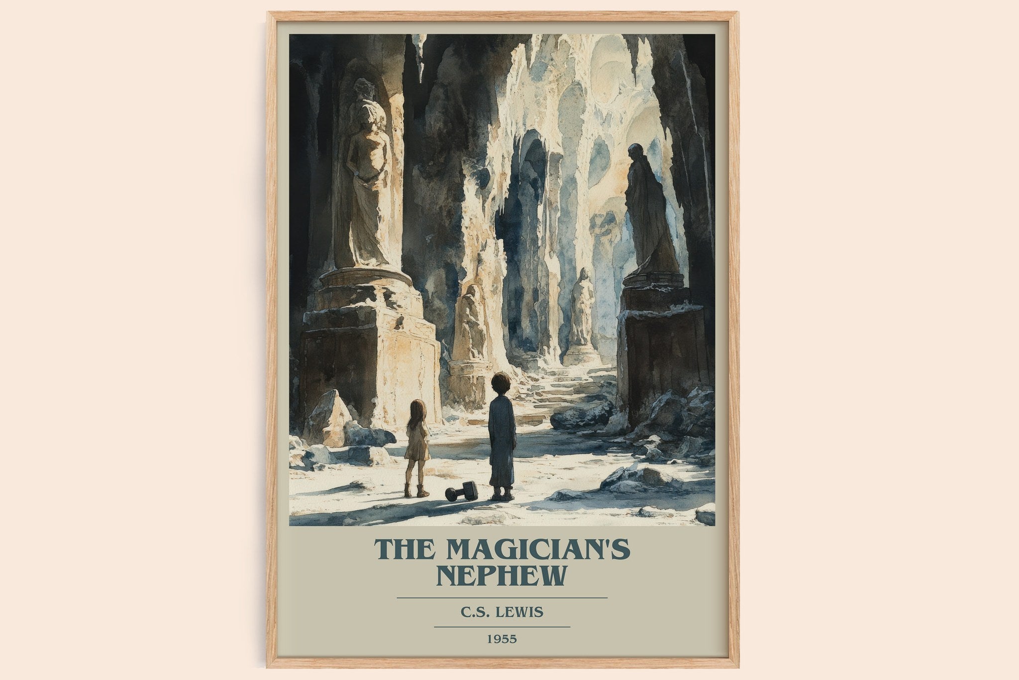 The Magician's Nephew Book Cover Poster by C. S. Lewis