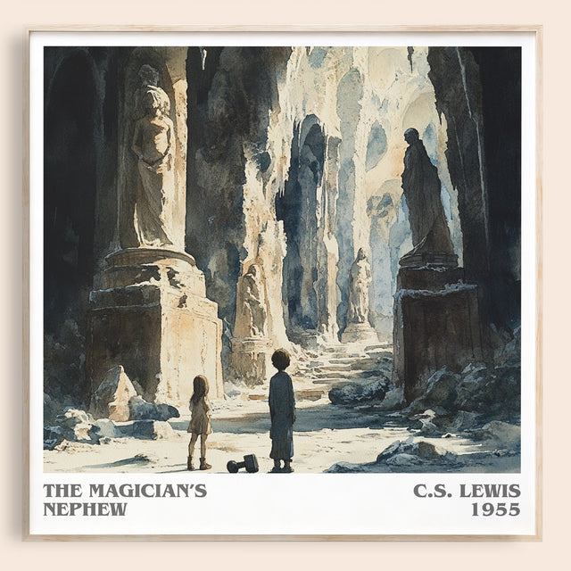The Magician's Nephew Literary Art Print by C. S. Lewis