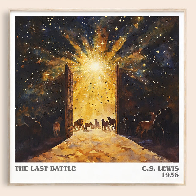 The Last Battle Literary Art Print by C. S. Lewis