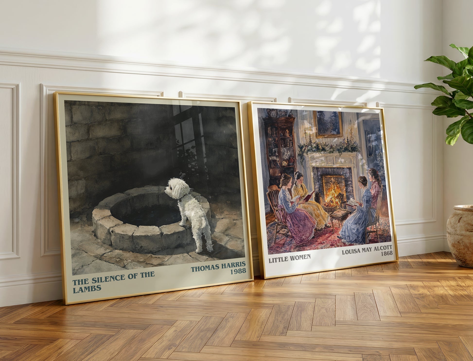 The Silence of the Lambs book poster packaging – museum-quality print rolled in protective tube