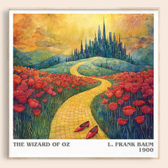 The Wizard Of Oz Literary Art Print by L. Frank Baum