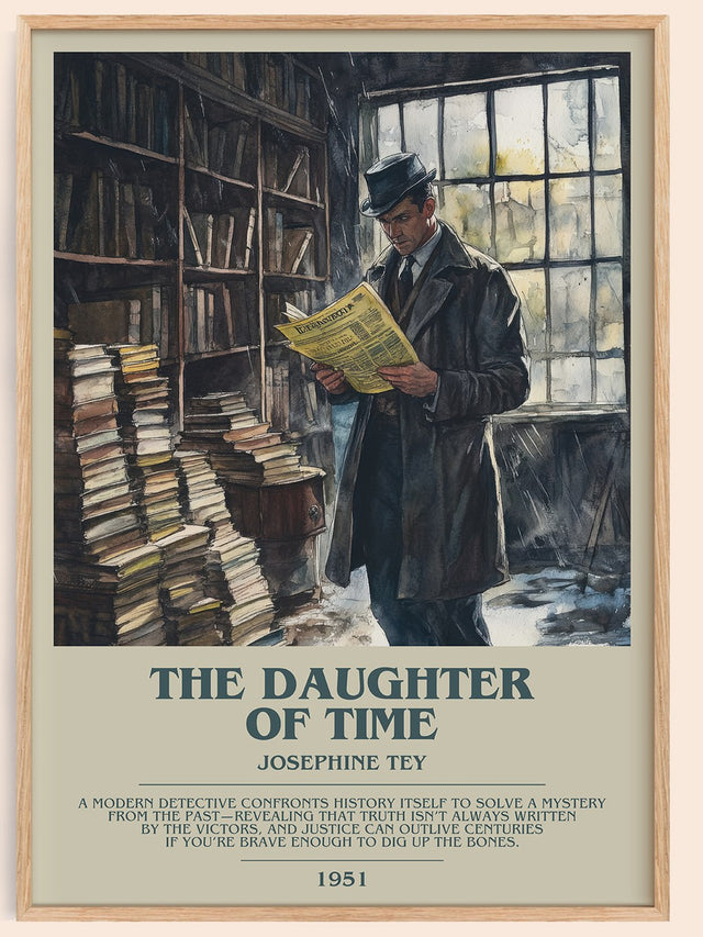 The Daughter of Time Bookish Wall Art by Josephine Tey