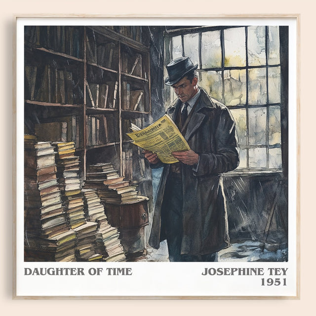 The Daughter of Time Literary Art Print by Josephine Tey