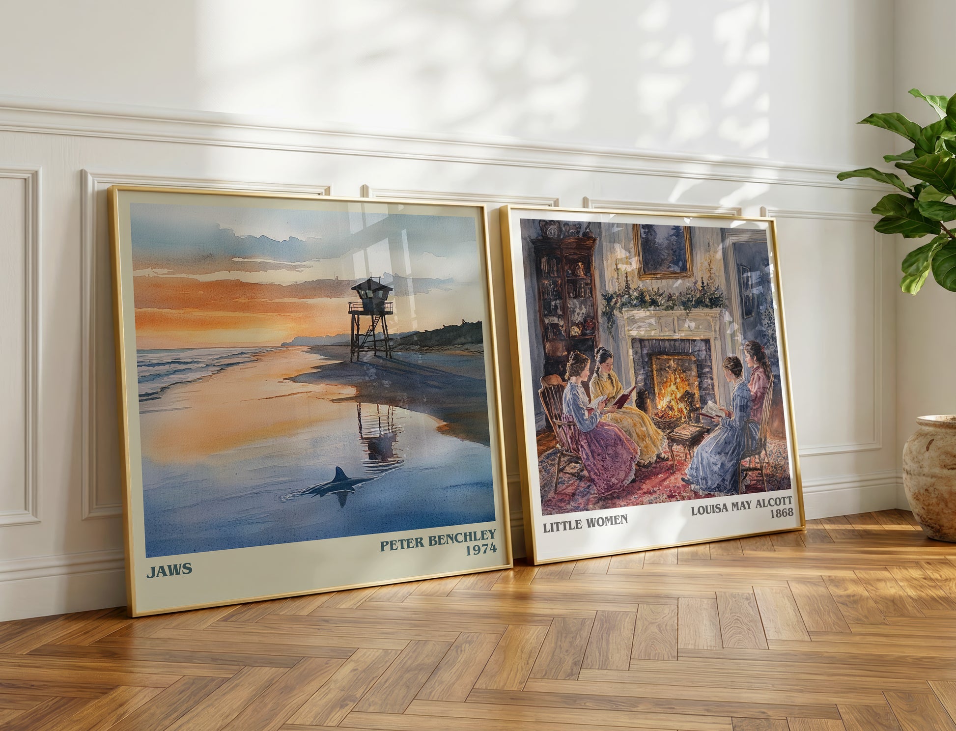 Jaws book poster packaging – museum-quality print rolled in protective tube