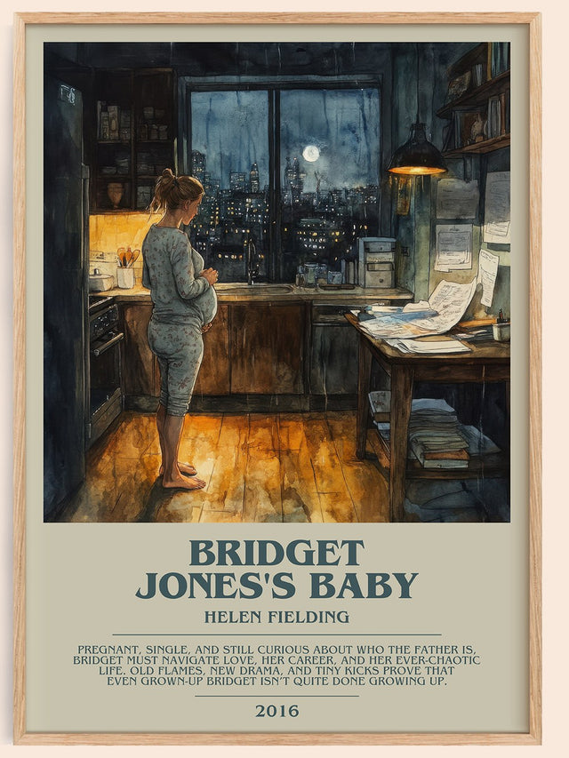 Bridget Jones's baby Bookish Wall Art by Helen Fielding