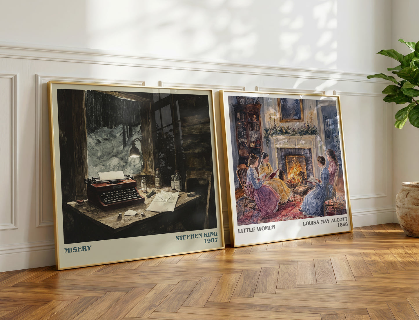 Misery book poster packaging – museum-quality print rolled in protective tube