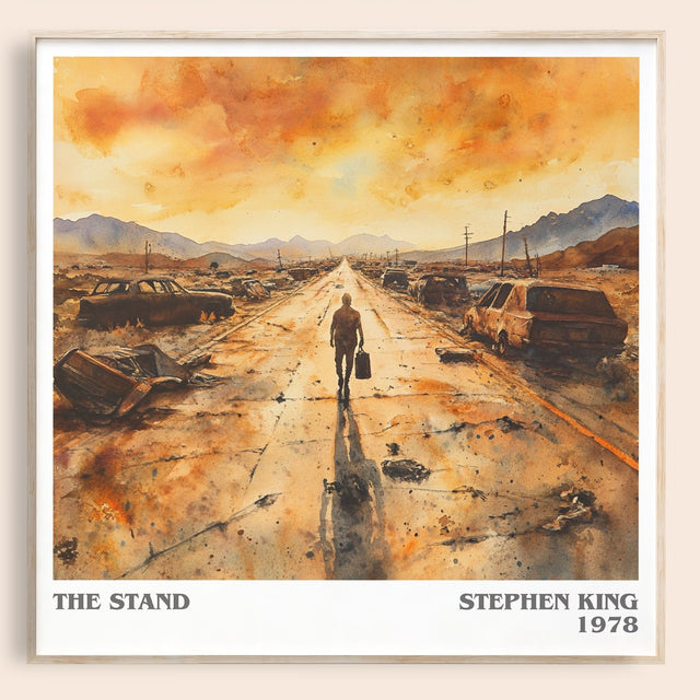 The Stand Literary Art Print by Stephen King