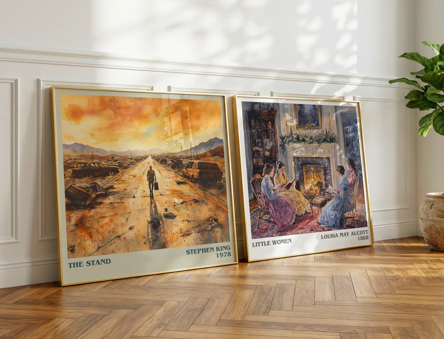 The Stand book poster packaging – museum-quality print rolled in protective tube