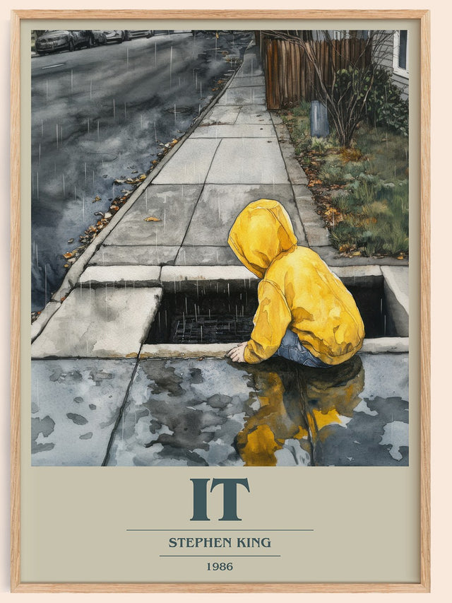 It Book Cover Poster by Stephen King