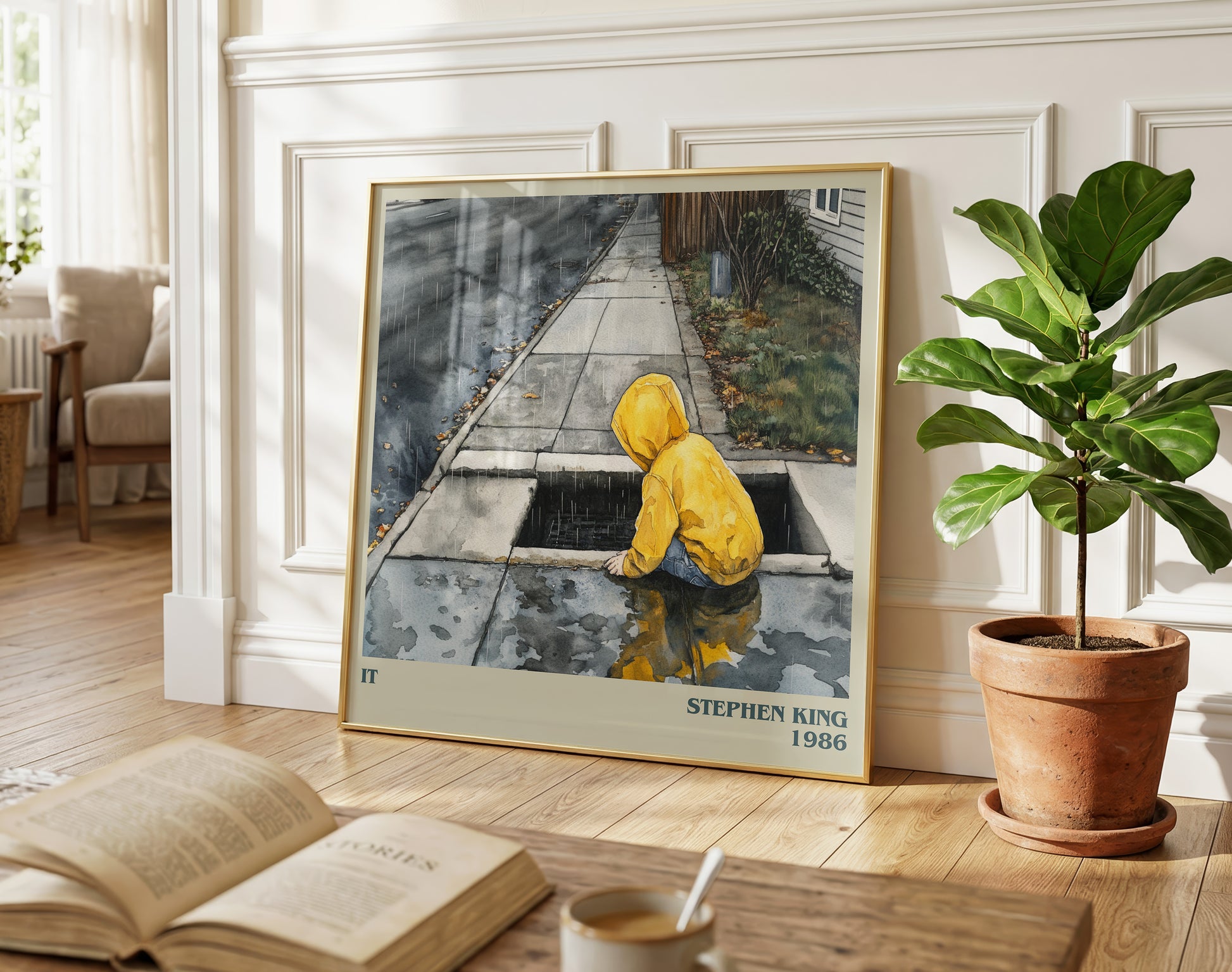 It literary poster paired in gallery wall – literary art prints
