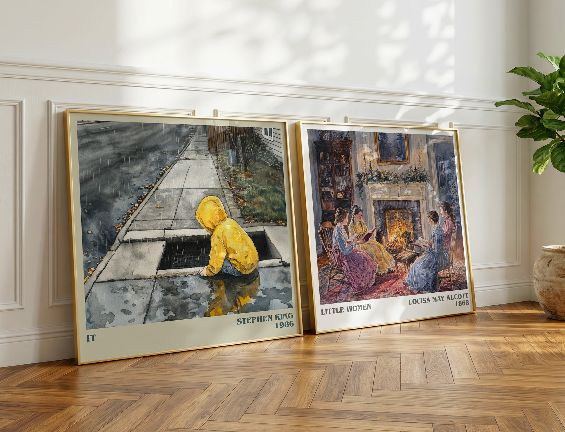 It book poster packaging – museum-quality print rolled in protective tube