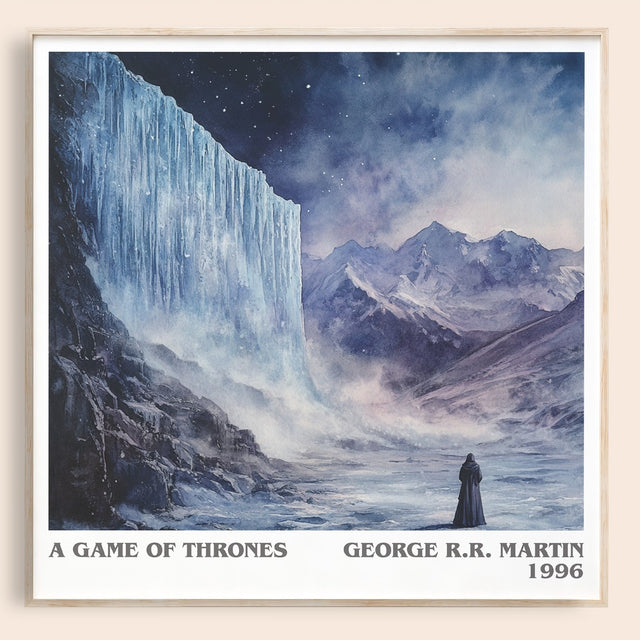 A Game Of Thrones Literary Art Print by George R.R. Martin