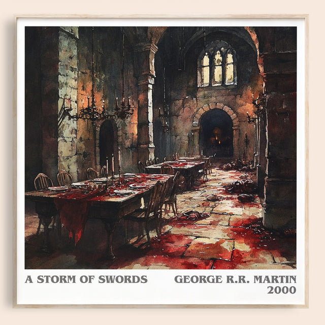 A Storm of Swords Literary Art Print by George R. R. Martin