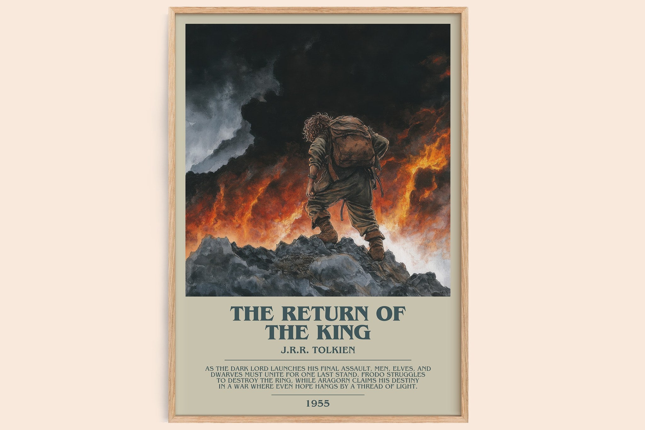 The Return Of The King Bookish Wall Art by J.R.R. Tolkien