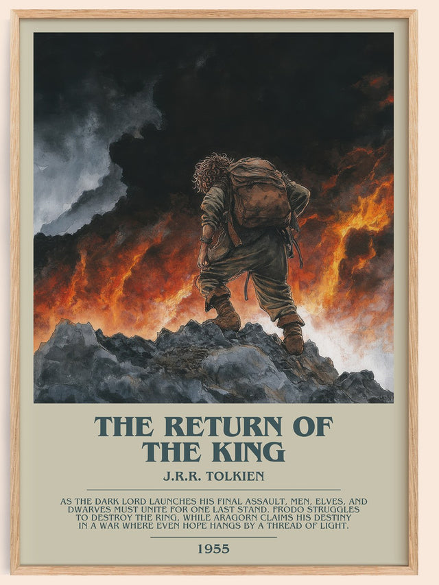 The Return Of The King Bookish Wall Art by J.R.R. Tolkien