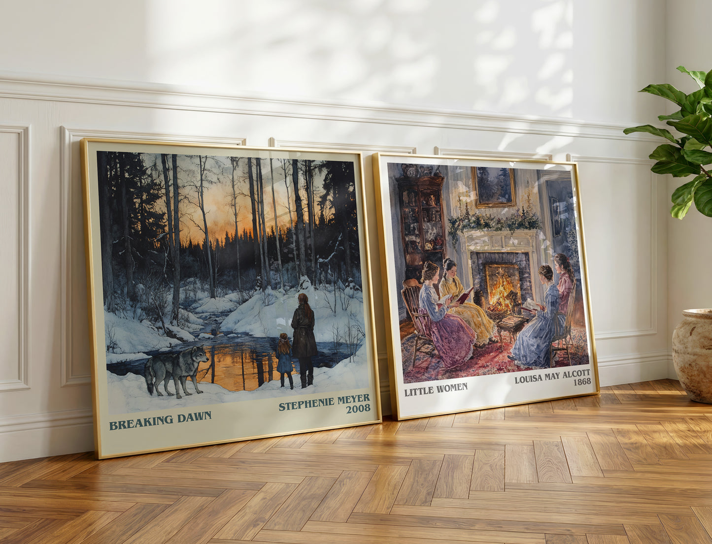 Breaking Dawn book poster packaging – museum-quality print rolled in protective tube