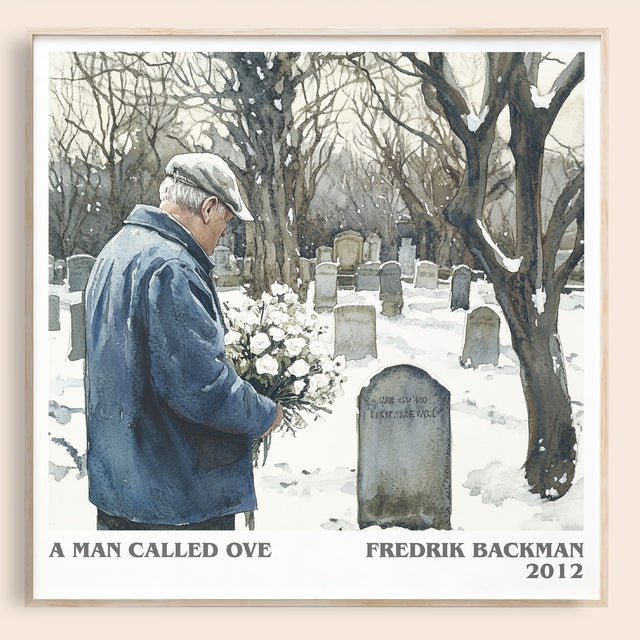 A Man Called Ove Literary Art Print by Fredrik Backman