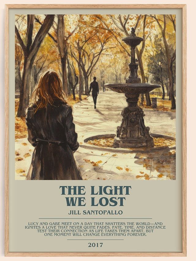The Light We Lost Bookish Wall Art by Jill Santopallo