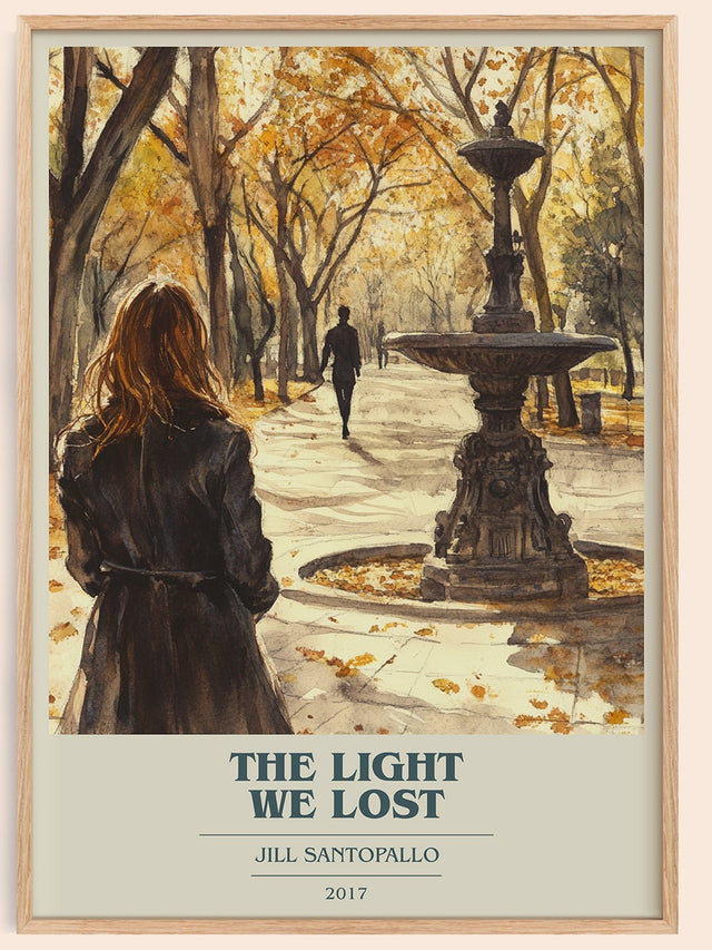 The Light We Lost Book Cover Poster by Jill Santopallo