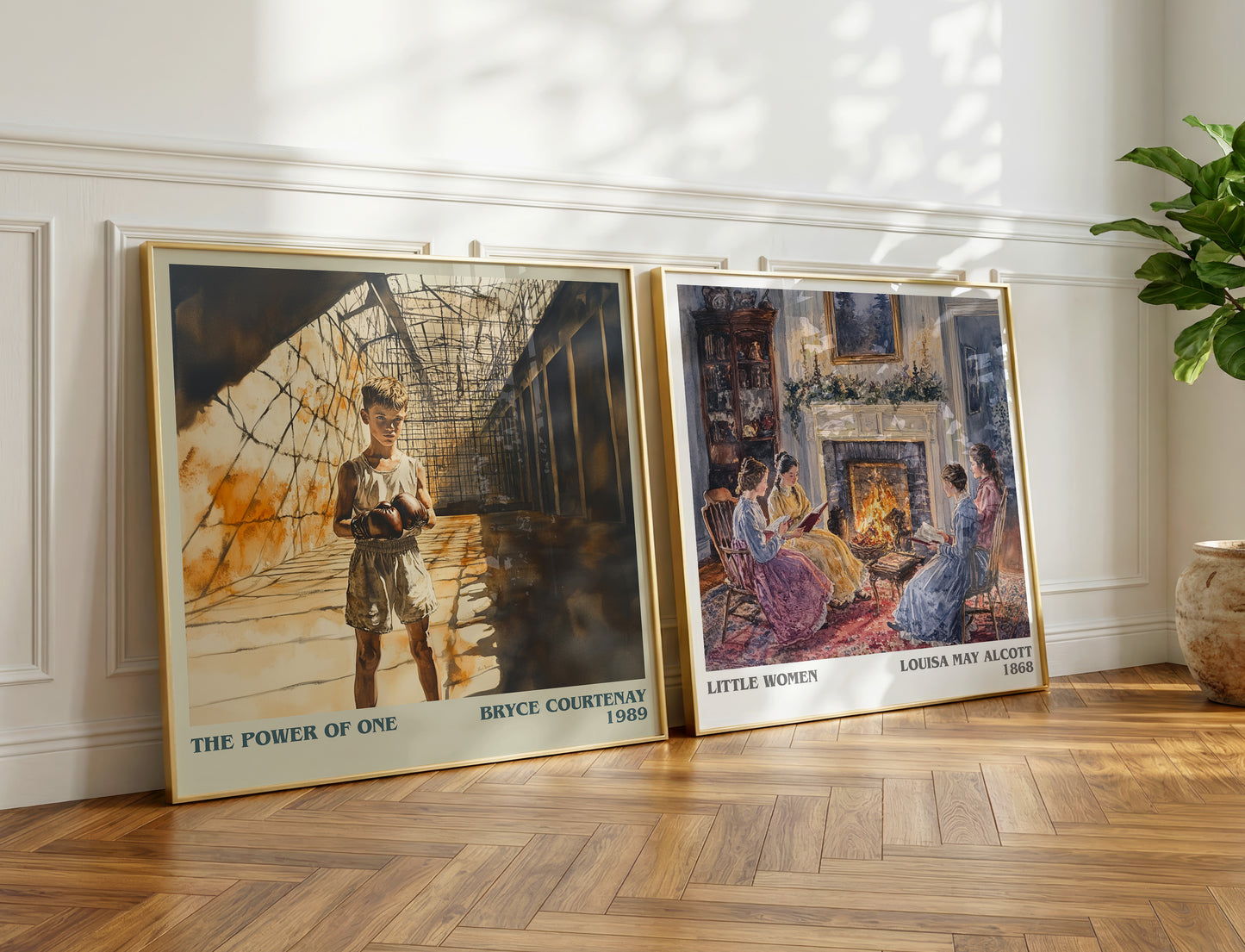 The Power of One book poster packaging – museum-quality print rolled in protective tube