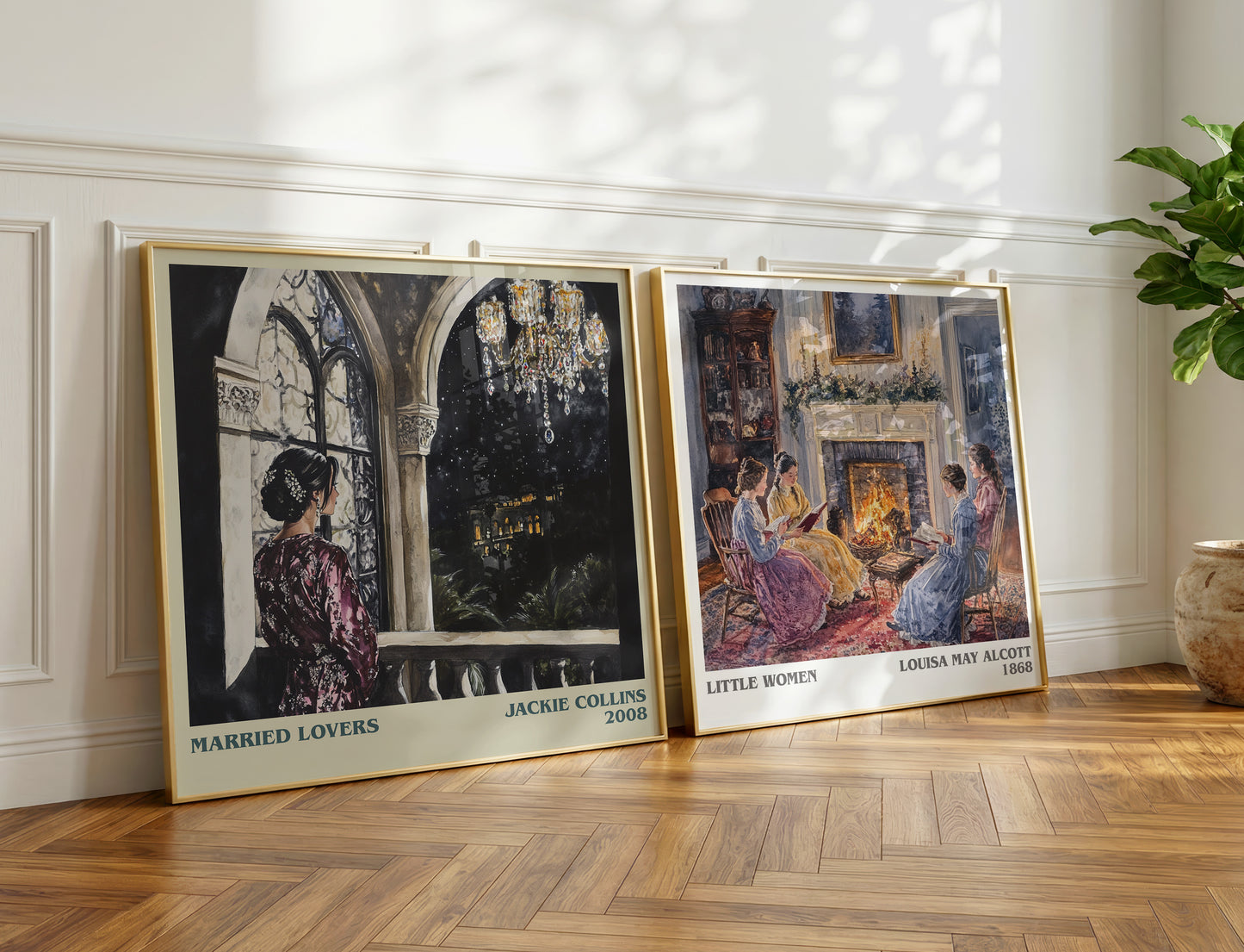 Married Lovers book poster packaging – museum-quality print rolled in protective tube
